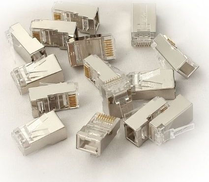 Digitus Ștecher RJ-45 100buc Alb