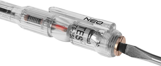 Тестер отвертка Neo Tools 140мм 70-250V AC LED 94-008