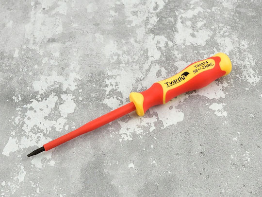 Tvardy Surubelniță Electrician VDE 1000V Drept cu Lungime 100mm