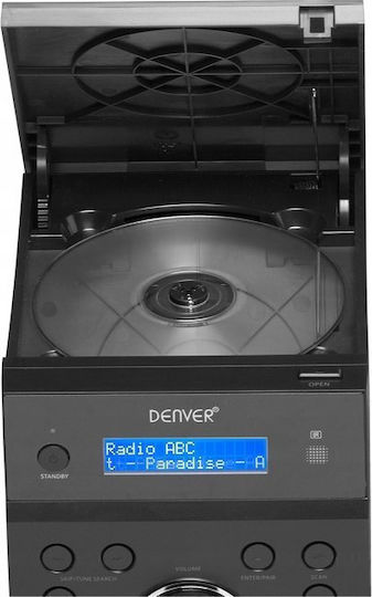 Denver Sistem Audio Portabil cu Radio CD USB Negru
