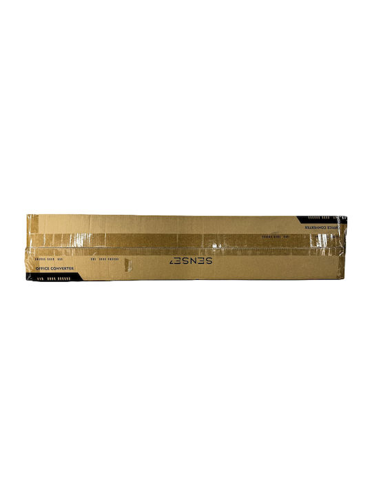 SENSE7 Επέκταση Γραφείου σε Μαύρο Χρώμα 81x40cm