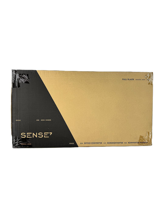 SENSE7 Επέκταση Γραφείου σε Μαύρο Χρώμα 81x40cm