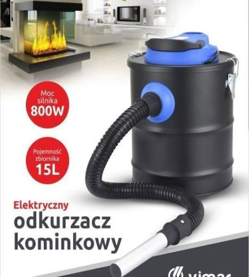 Unimet Aspirator pentru cenușă 800W cu recipient 15lt