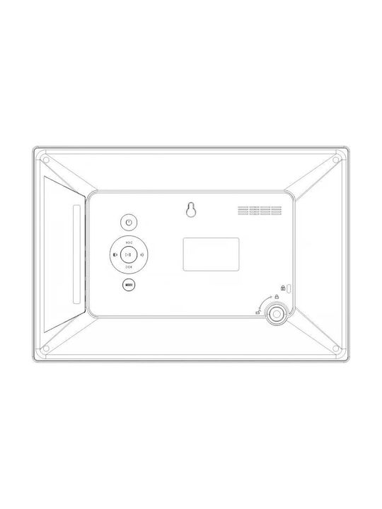 Braun Phototechnik DigiFrame 1731 Digital Photo Frame 17.3" Resolution 1920x1080 Black 21248