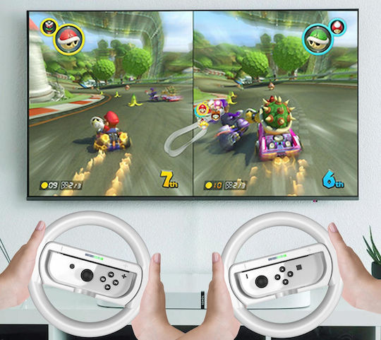JYS 2x Steering Wheel + Holder 2in1 for Nintendo Switch OLED Nintendo Switch 10150459 5904647804470