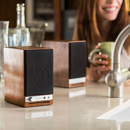 Audioengine HD3 Active Speaker 2 No of Drivers 15W Walnut (Pair)