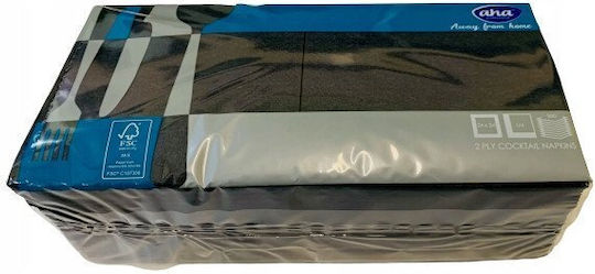 Hanke Tissue Napkins 1 Pack Black