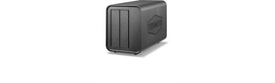 TerraMaster NAS Tower με 2 θέσεις για HDD/SSD