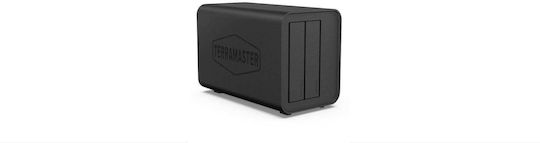 TerraMaster D5 NAS Tower with 2 slots for HDD/SSD