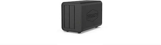 TerraMaster D5 NAS Tower with 2 slots for HDD/SSD