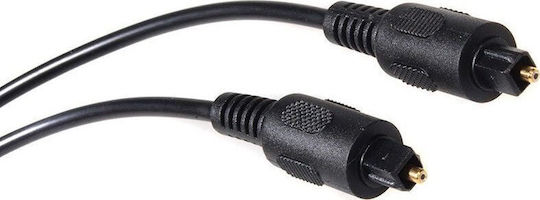 Maclean Energy Optical Audio Cable TOS male - TOS male Μαύρο 1m (MCTV-639)