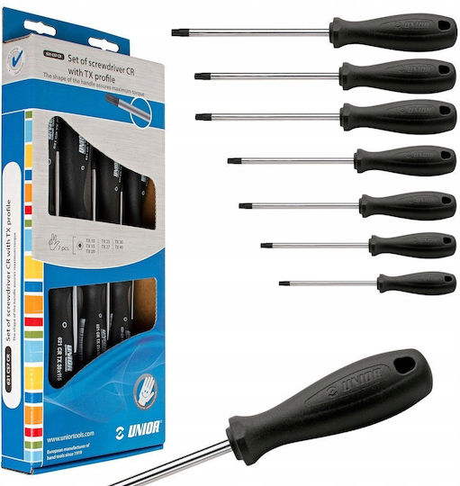 Unior 621CS7CR Set 7 Screwdrivers