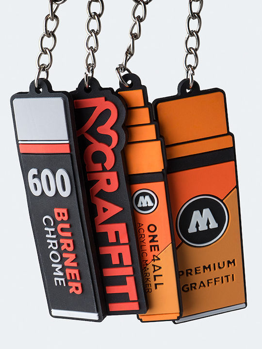 Molotow Keychain Premium Spraycan 400 Ml Molotow Black One Size 800761 Premium Spraycan 400 Ml