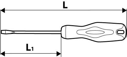 Topex Long Screwdriver