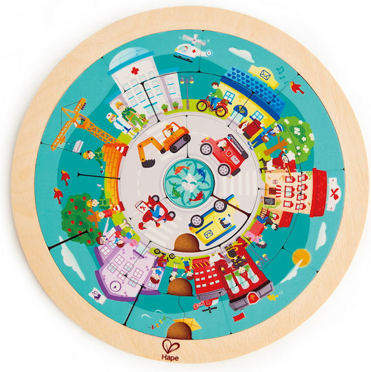 Ξύλινο Παιδικό Puzzle Hape