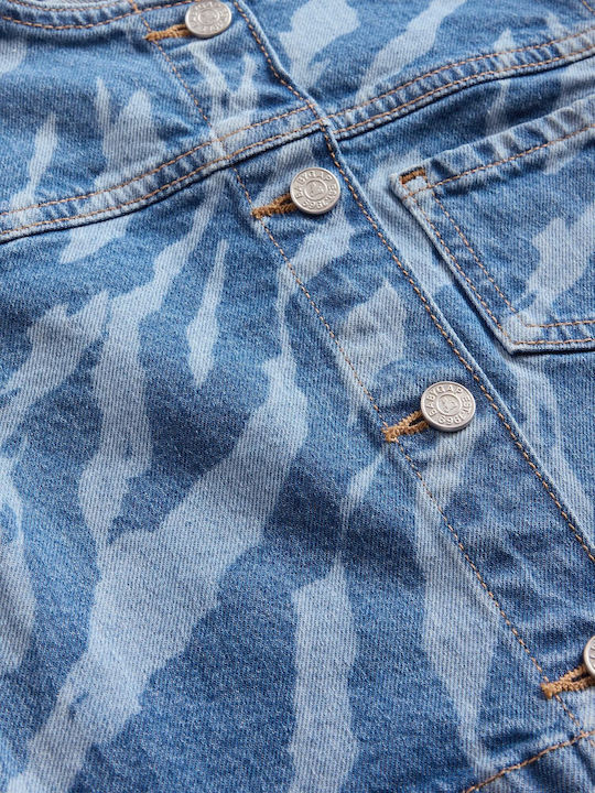 Детско Дълго Дънково Яке Denim