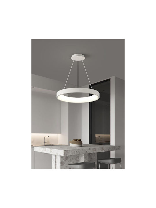 ArkoLight Pendant Light White 50x50cm