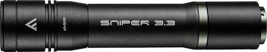 Greenie Rechargeable Flashlight LED with Maximum Brightness 1000lm