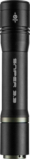 Greenie Rechargeable Flashlight LED with Maximum Brightness 1000lm