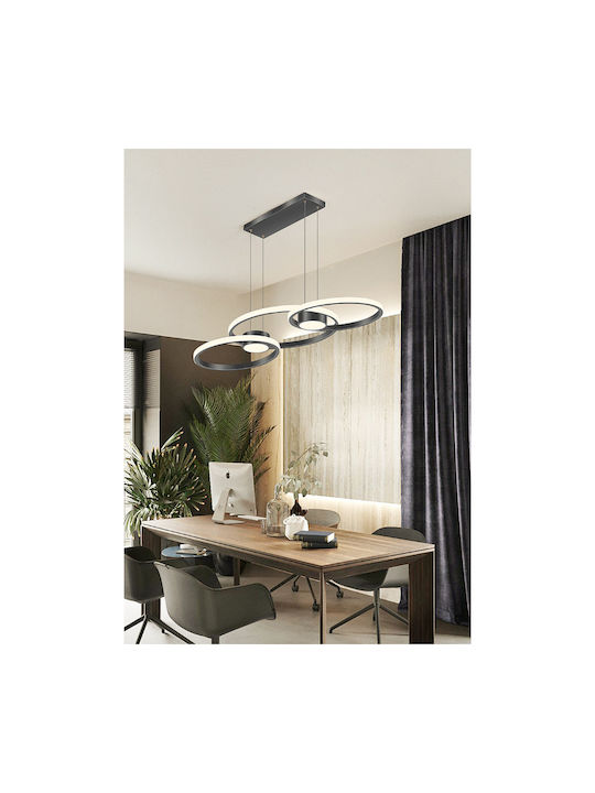 ArkoLight Pendant Light Black 88cm