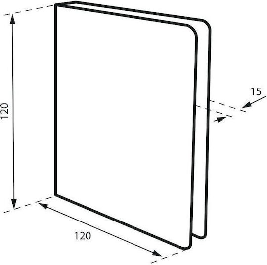 Πινακίδα Σήμανσης Αλλακτήριο Μωρών 120x120 Mm Ανοξείδωτη Αυτοκόλλητο Thirard 00202387