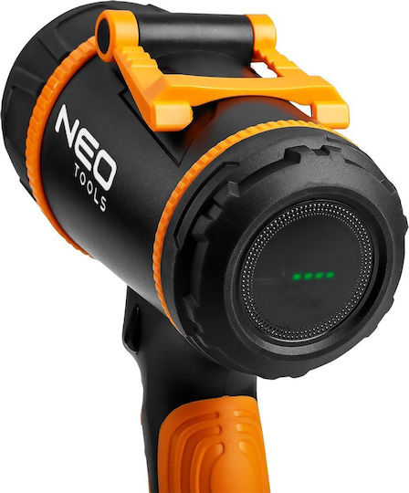 Neo Tools Wiederaufladbar Handstrahler LED IP44 mit maximaler Helligkeit 1000lm