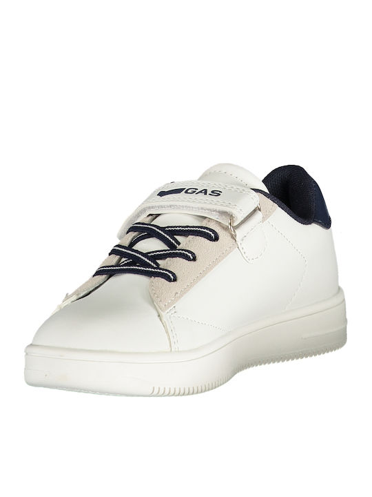 Παιδικά Sneakers με Σκρατς Λευκά