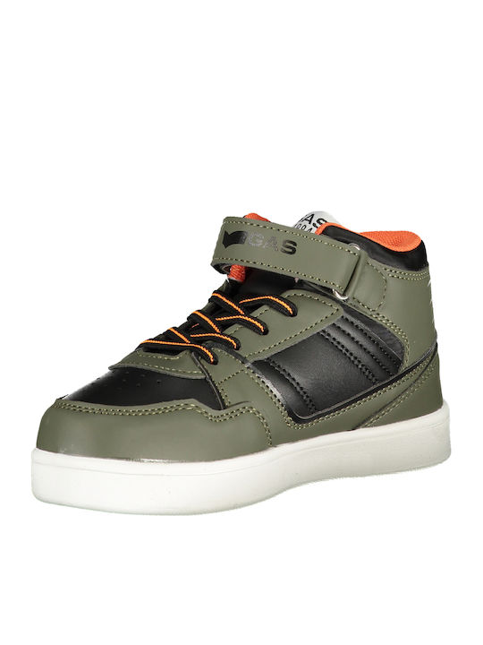 Παιδικά Sneakers High Πράσινα
