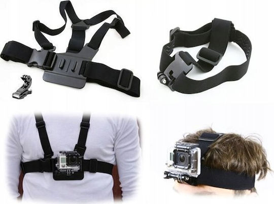 Brustgurt Mit Action-Kamera Unterstützungsriemen Für GoPro
