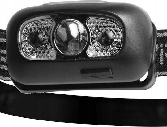 Orno Презареждащ се Челник LED IPX4 с Максимална Яркост 120лм Черен