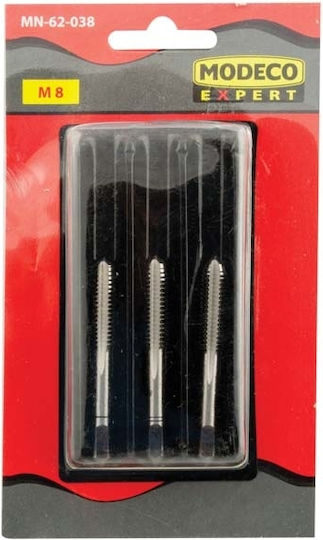 Modeco MN-62-035 Gewindebohrer aus Stahl 3Stück