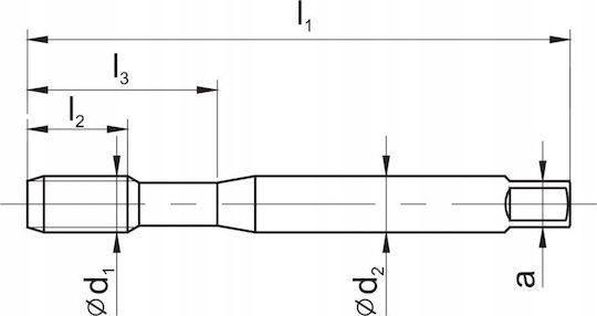 Fanar Thread M12x1 Ngmm/1 Din-2181d 6h HSS