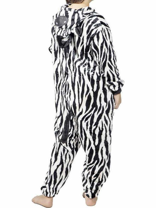 Cool Club Pijama întreagă pentru copii De iarnă ZEBRA Zebră