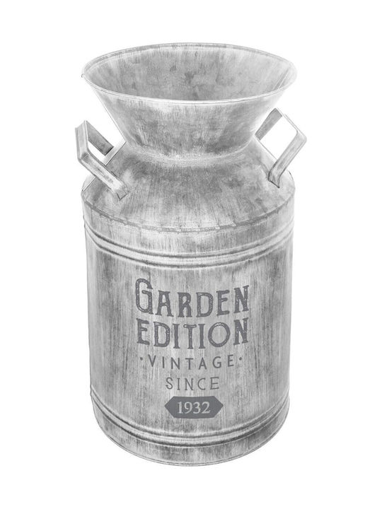 Atmosphera Garden Edition Kunststoff Blumentopf A-s Zink 21x21x37cm