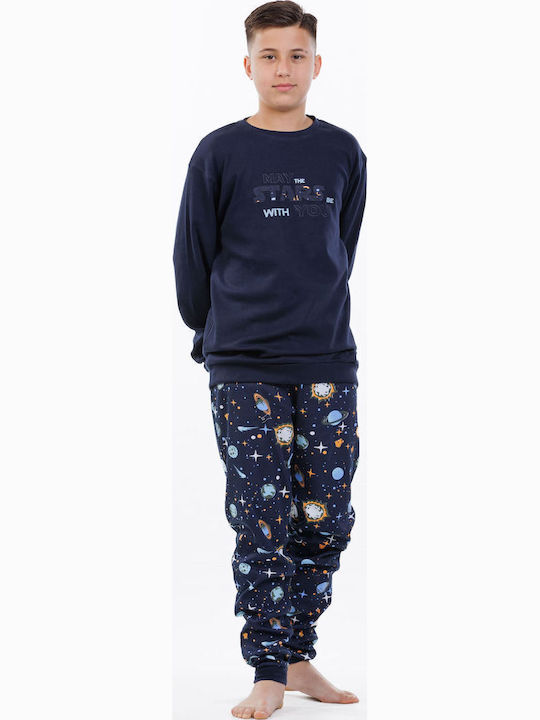 MEI Kids' Pajamas Winter Dark Blue