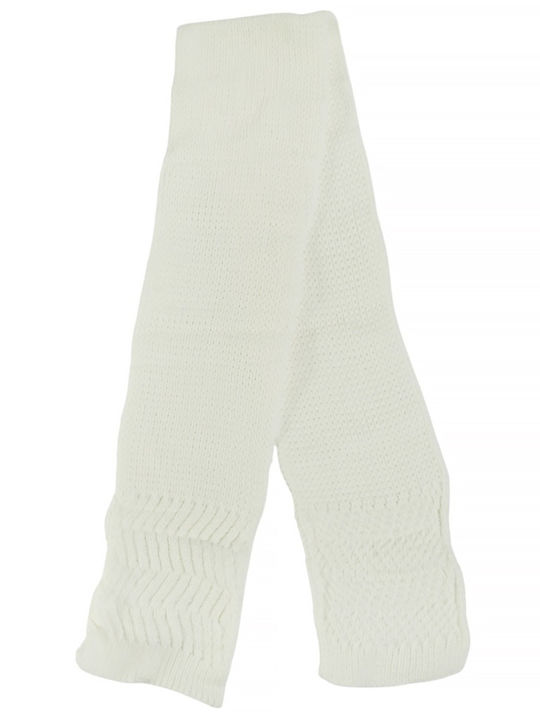 Kinder Mütze Set mit Handschuhe Gestrickt Beige