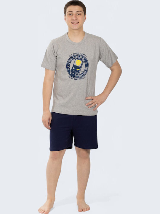 Nina Club Kids' Pajamas Summer Gray