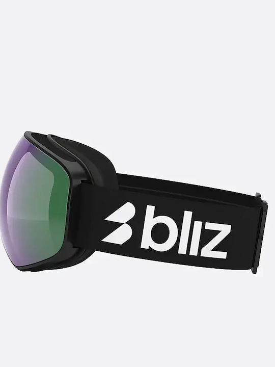 Bliz Ski & Snowboard Goggles Kids Black with Lens in Black Color