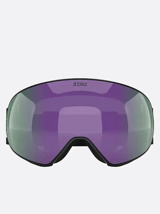 Bliz Ski & Snowboard Goggles Kids Black with Lens in Black Color