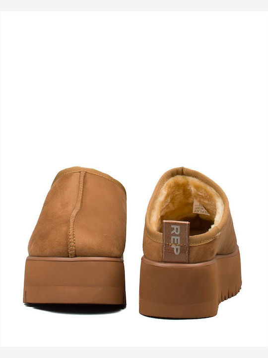 Winter Women's Slippers Brown
