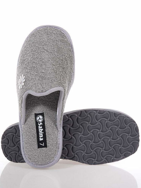 Sabina Slippers Gray