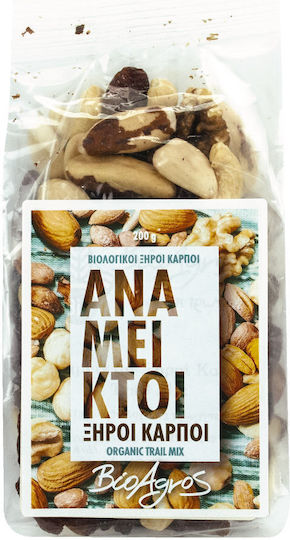 Vio Agros Organic Mix Raw Unsalted 200gr