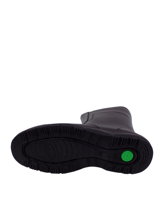 Lässige Herrenstiefel Wasserdicht Schwarze