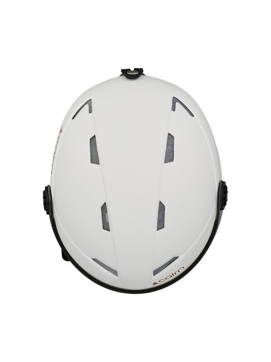 Cairn Orbit Visor Mat Men's Helmet for Ski & Snowboard White