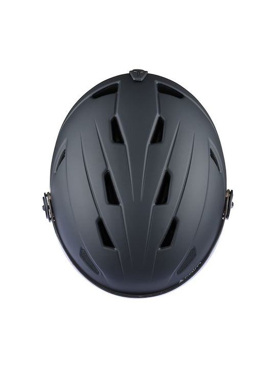 Cairn Impulse Visor Men's Helmet for Ski & Snowboard Black