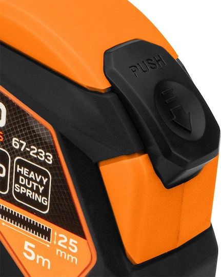 Neo Tools Maßband mit Magnet 25mm x 5m