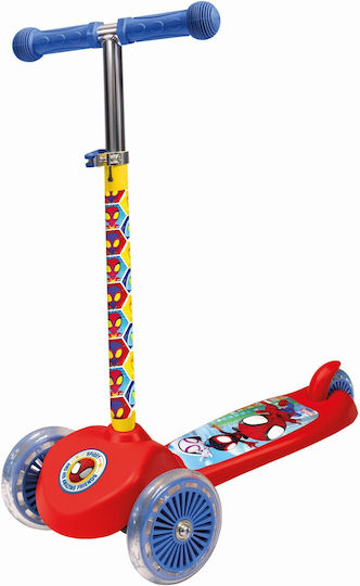 AS Patinetă Copii Spidey cu 3 Roți pentru 3+ Ani Multicoloră