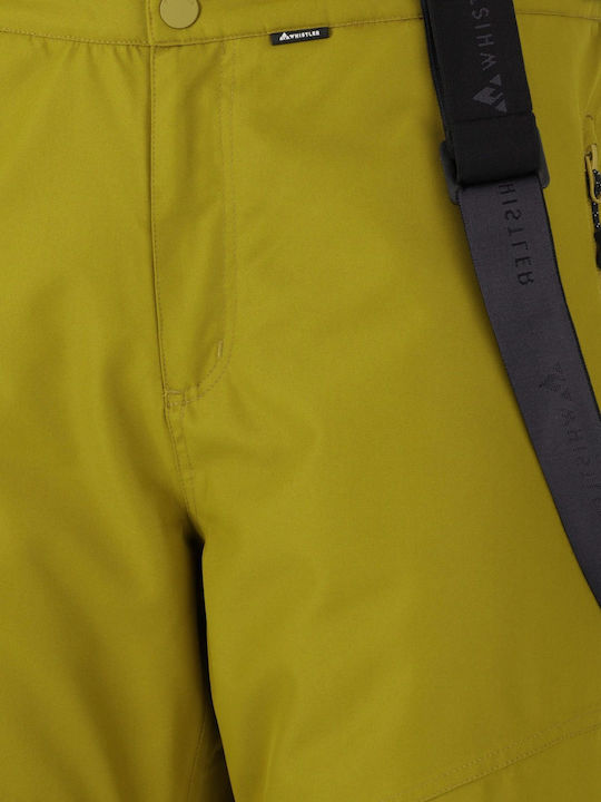 Whistler W233208-3254 Men's Trousers for Ski & Snowboard Yellow