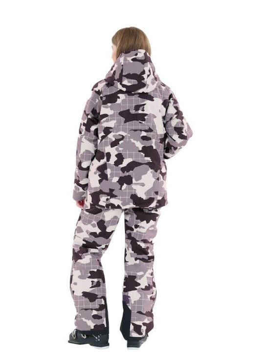 Slope Slope Kenai Women's Ski & Snowboard Jacket Gray SL244050-4214