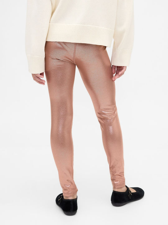 Kinder Leggings Lang Pink